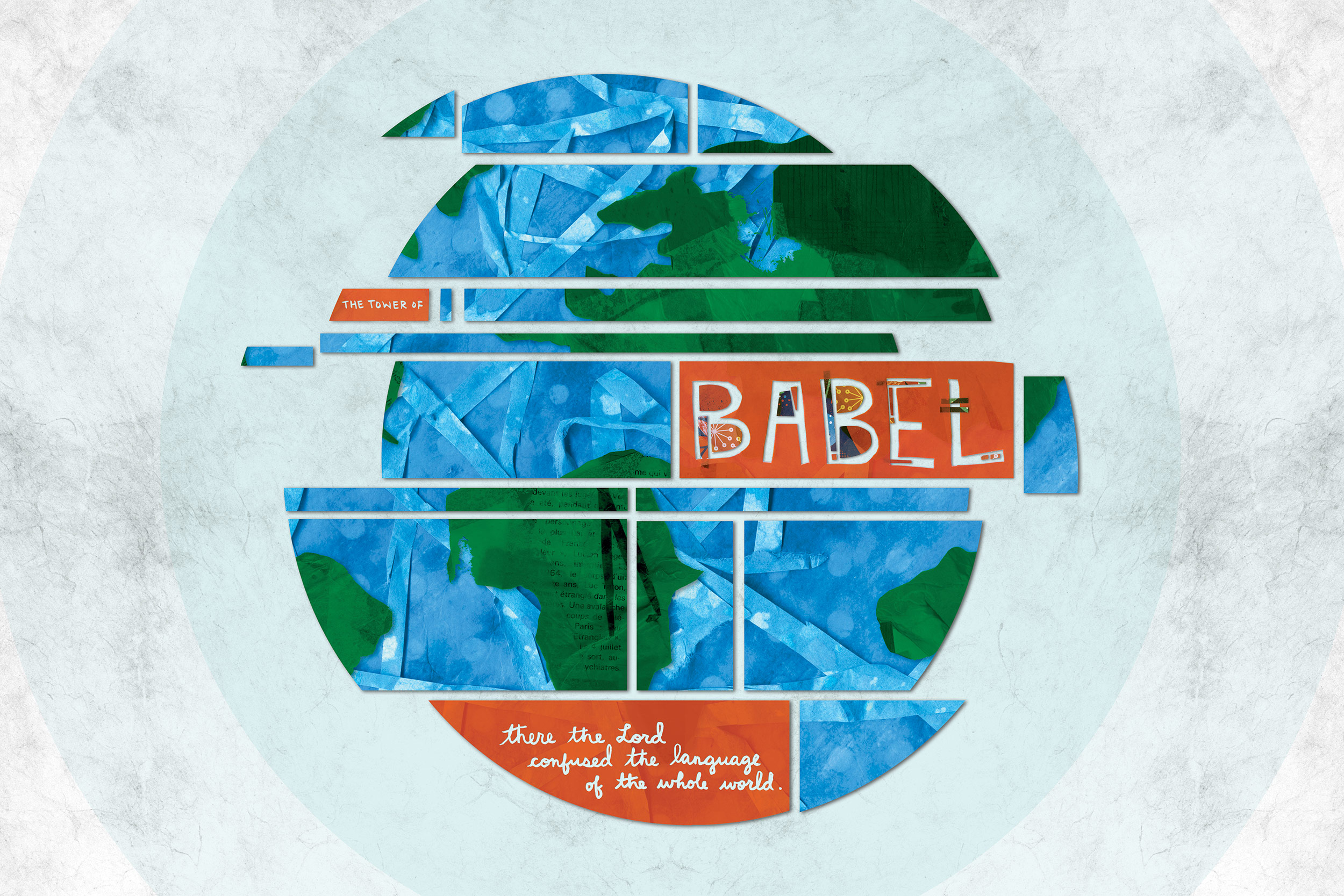 Tower of Babel Art by Amy Hardy