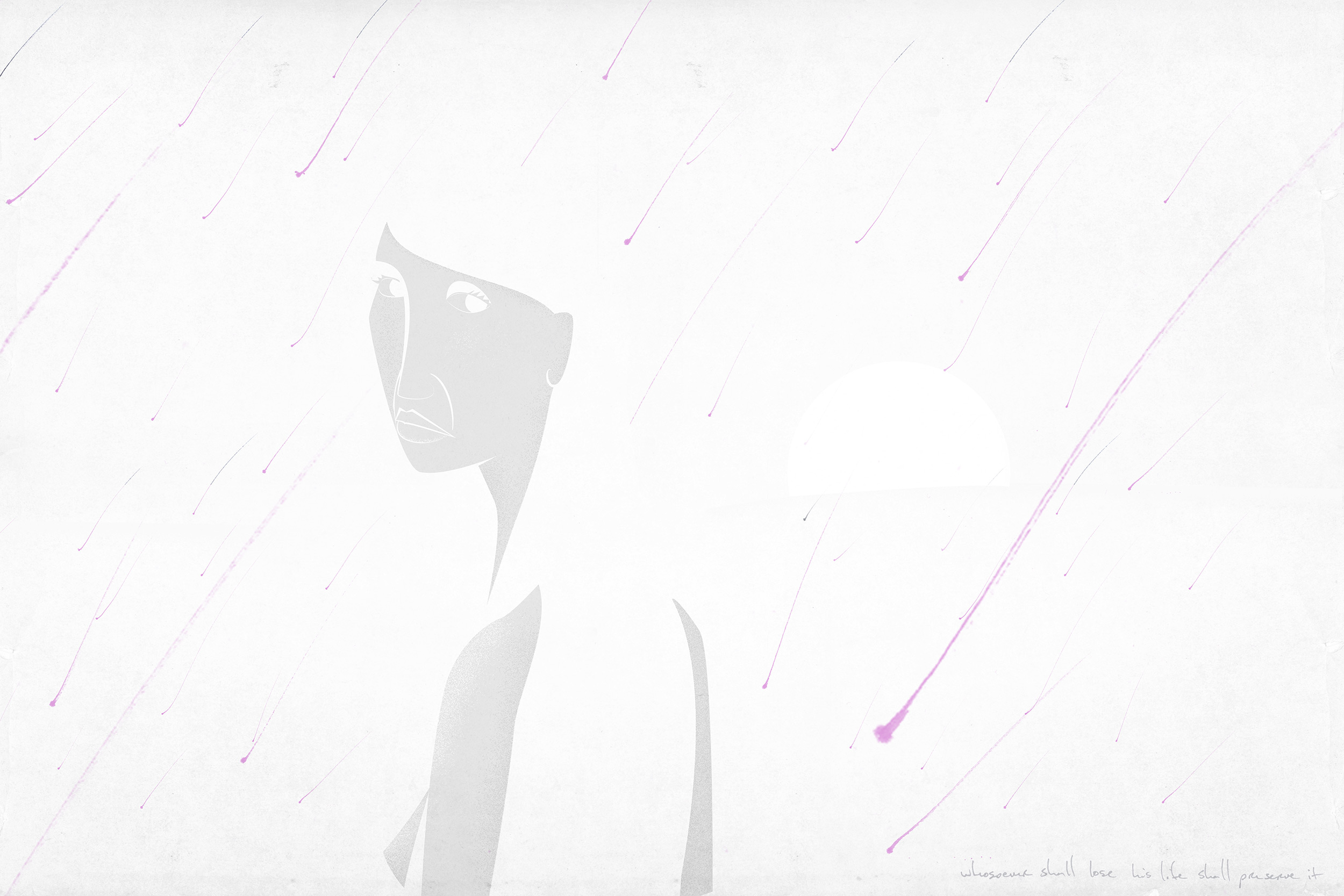 "Lot's Wife Turns to Salt" art by Troy DeShano